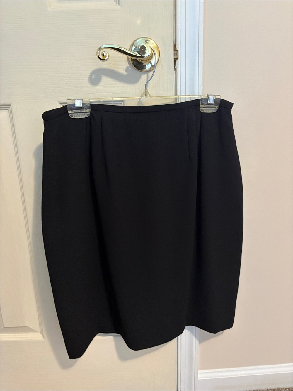Valerie Stevens Black Pencil Skirt